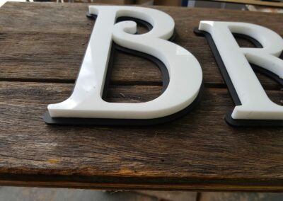 Custom real estate signage