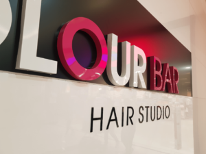 Laser Signage - Adverco hair studio