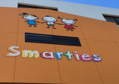 Smarties Tempe Office Signs