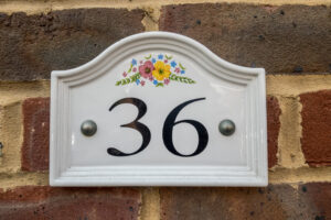 House number signs in Sydney